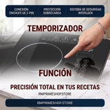 COCINA ELÉCTRICA CON LUZ INFRARROJA