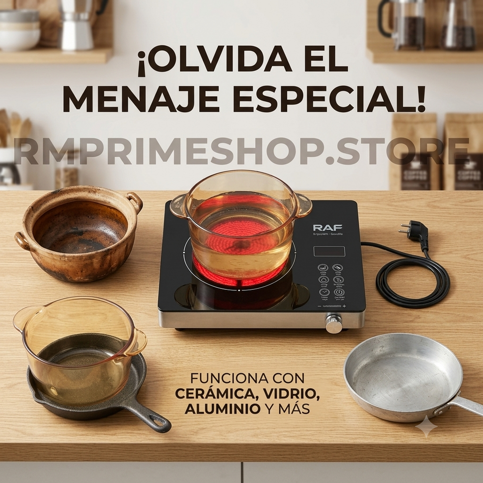 COCINA ELÉCTRICA CON LUZ INFRARROJA