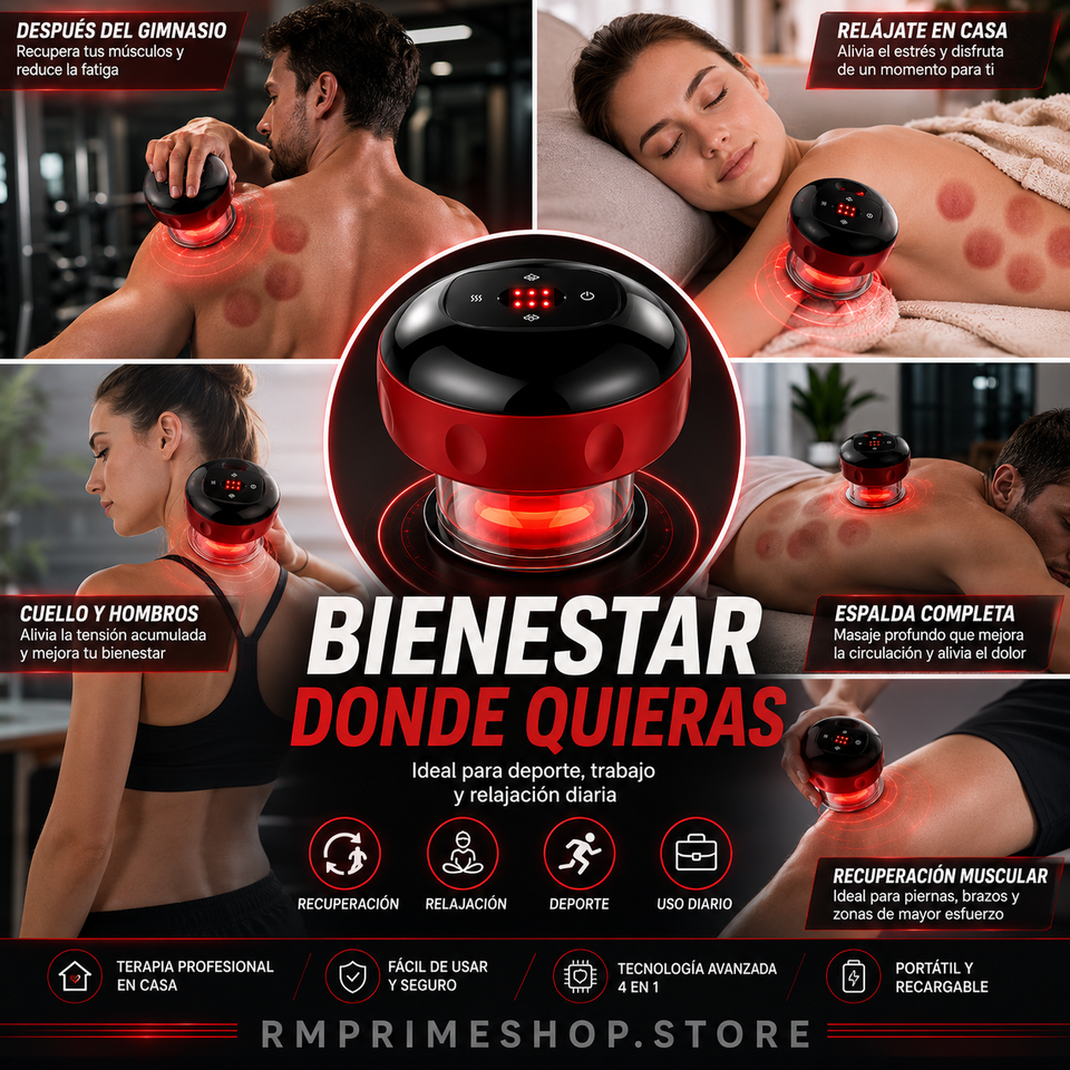 VENTOSA DE CUERPO RECARGABLE