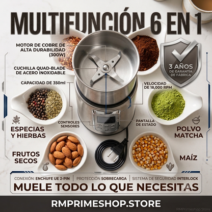 MOLINILLO ELÉCTRICO DE CAFÉ RAF 350ML