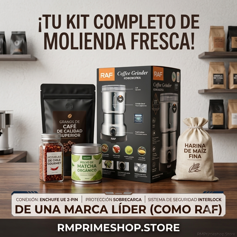 MOLINILLO ELÉCTRICO DE CAFÉ RAF 350ML